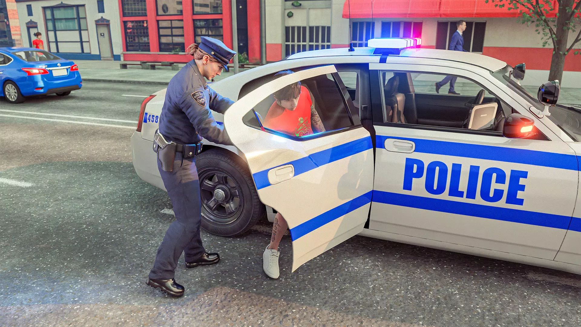 Police Simulator Job Cop Game Capture d'écran 2