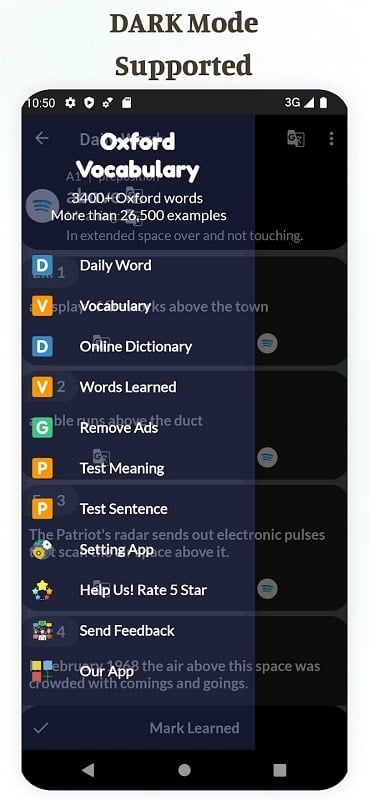 Oxford Vocabulary スクリーンショット 1