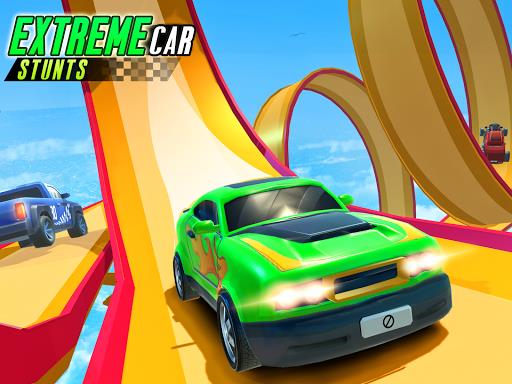 Hot Cars Fever-Car Stunt Races Tangkapan skrin 2