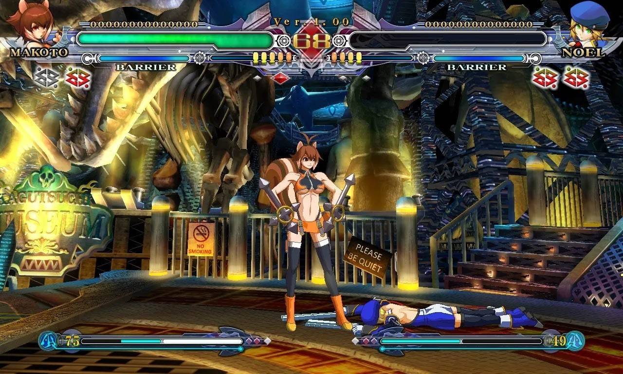 Blazblue: Calamity ခလုတ်