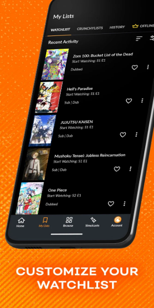 Crunchyroll Mod স্ক্রিনশট 1