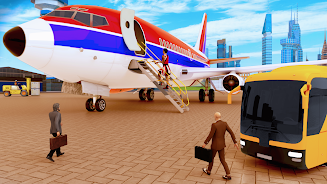 Airplane Game Flight Simulator Ảnh chụp màn hình 0