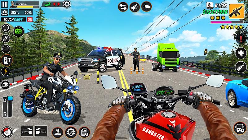 Police Motor Bike Crime Chase应用截图第2张