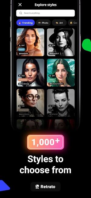 Retrato AI mod apk premium sbloccato