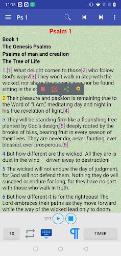 The Passion Translation Bible Captura de pantalla 0