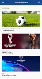 Live Football TV Sports Stream स्क्रीनशॉट 0