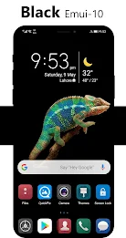 Black Emui Theme for Huawei应用截图第1张