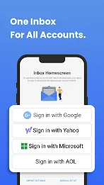 Inbox Homescreen Zrzut ekranu 1