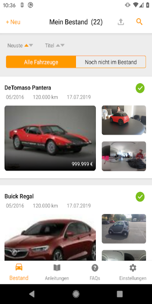 mobile.de Auto-Panorama Скриншот 0