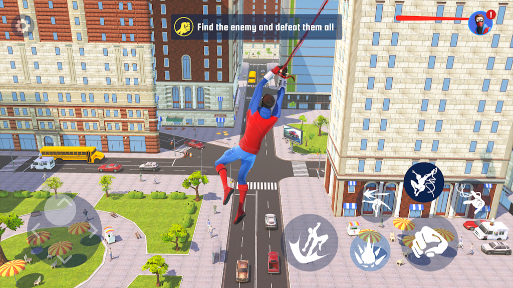 Spider Fighting: Hero Game Screenshot 2