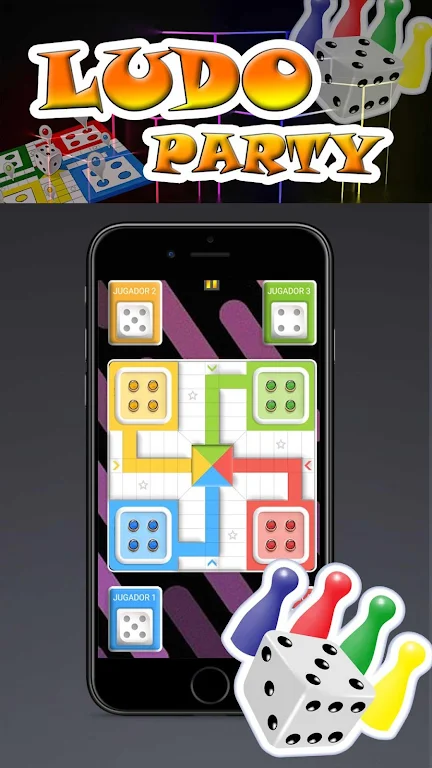 Ludo Party Club Parchis ESP Tangkapan skrin 0