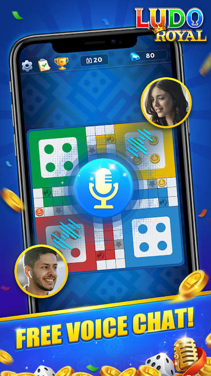 Ludo Royal - Happy Voice Chat স্ক্রিনশট 0