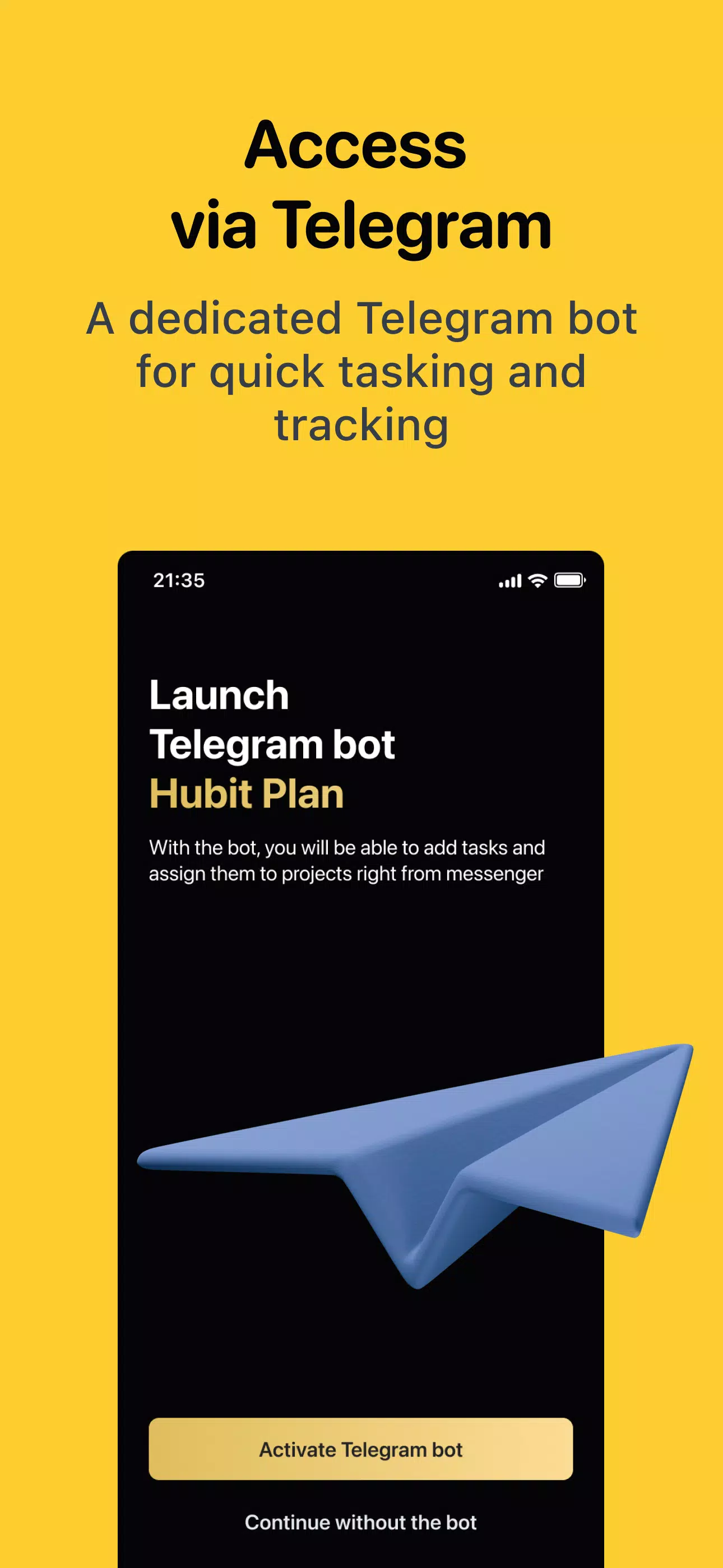 Hubit Plan: task manager Schermafbeelding 0