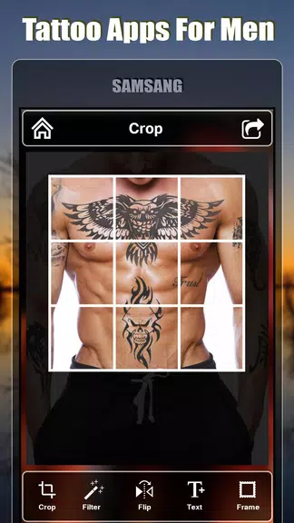 Tattoo design apps for men Schermafbeelding 1