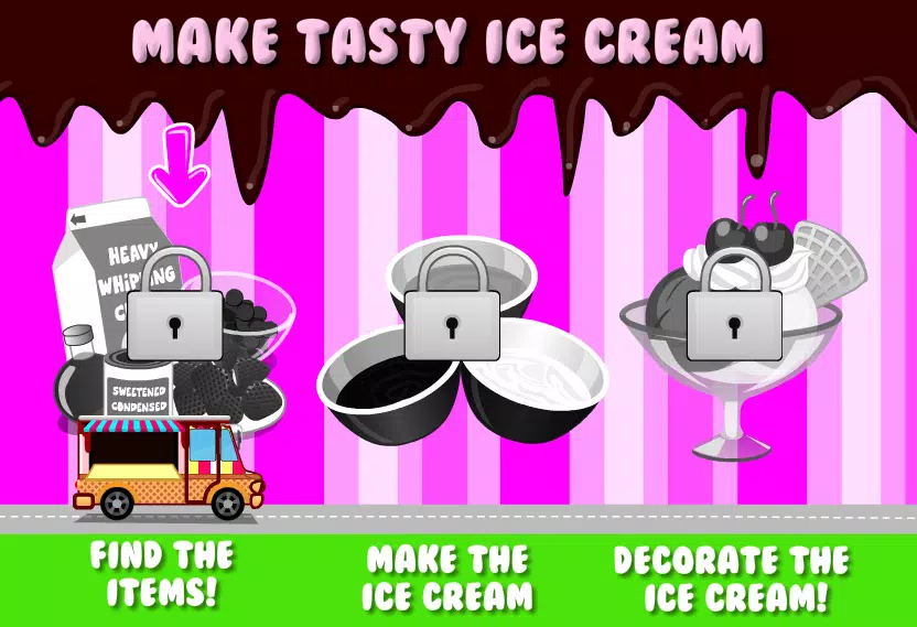 game cooking chocolate cream Zrzut ekranu 0