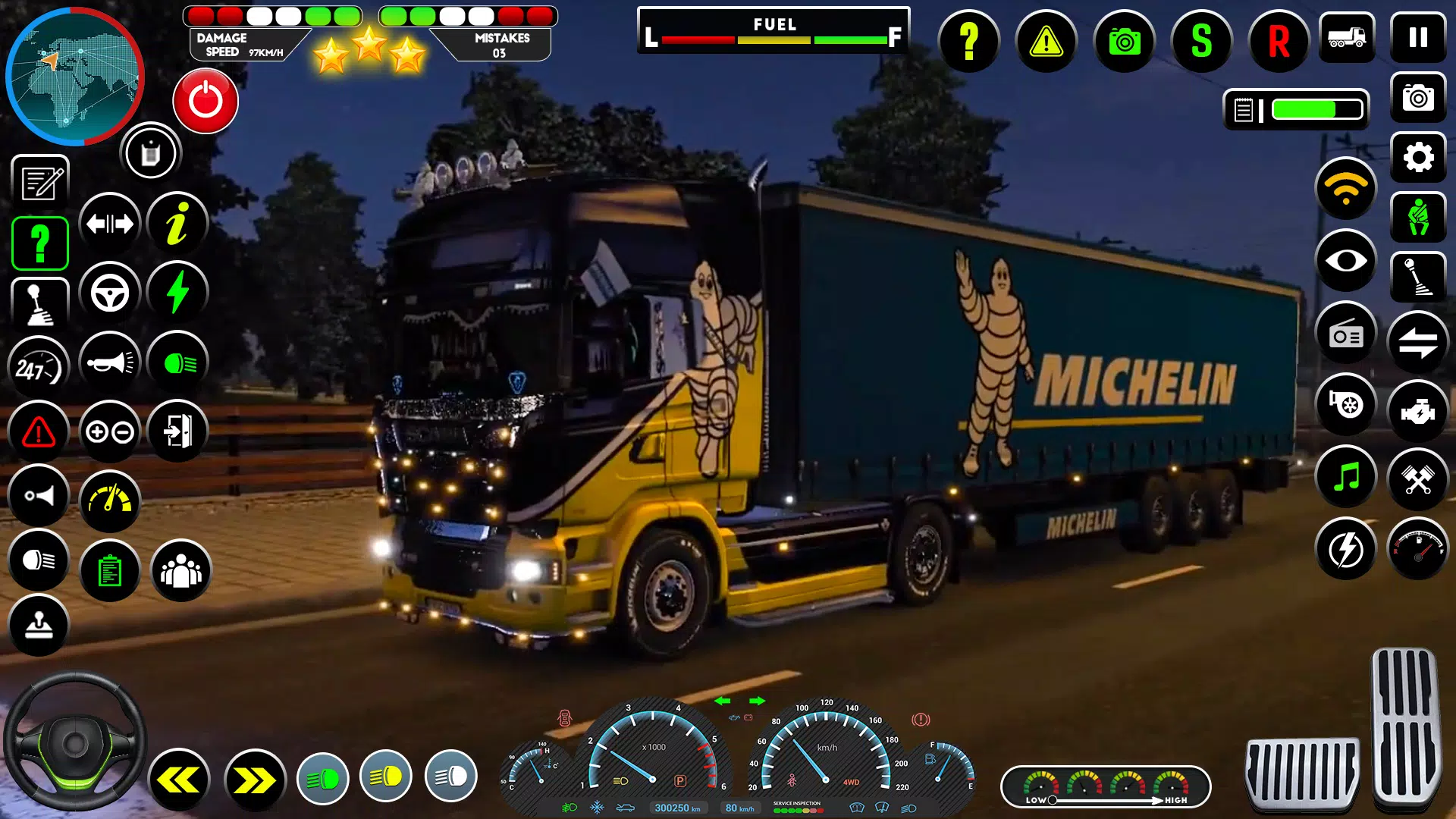 Euro Truck Driving Games Captura de tela 1
