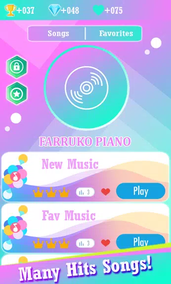 Farruko Piano Tiles Game Captura de tela 0