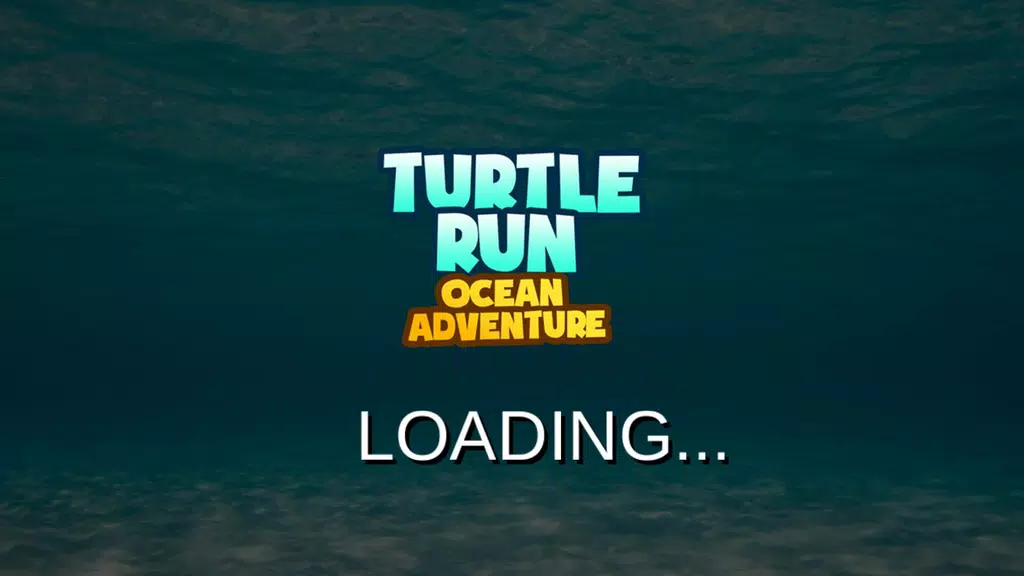 Turtle Run: Ocean Adventure Ảnh chụp màn hình 1