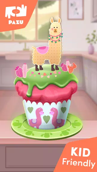 Cupcake maker cooking games ဖန်သားပြင်ဓာတ်ပုံ 2