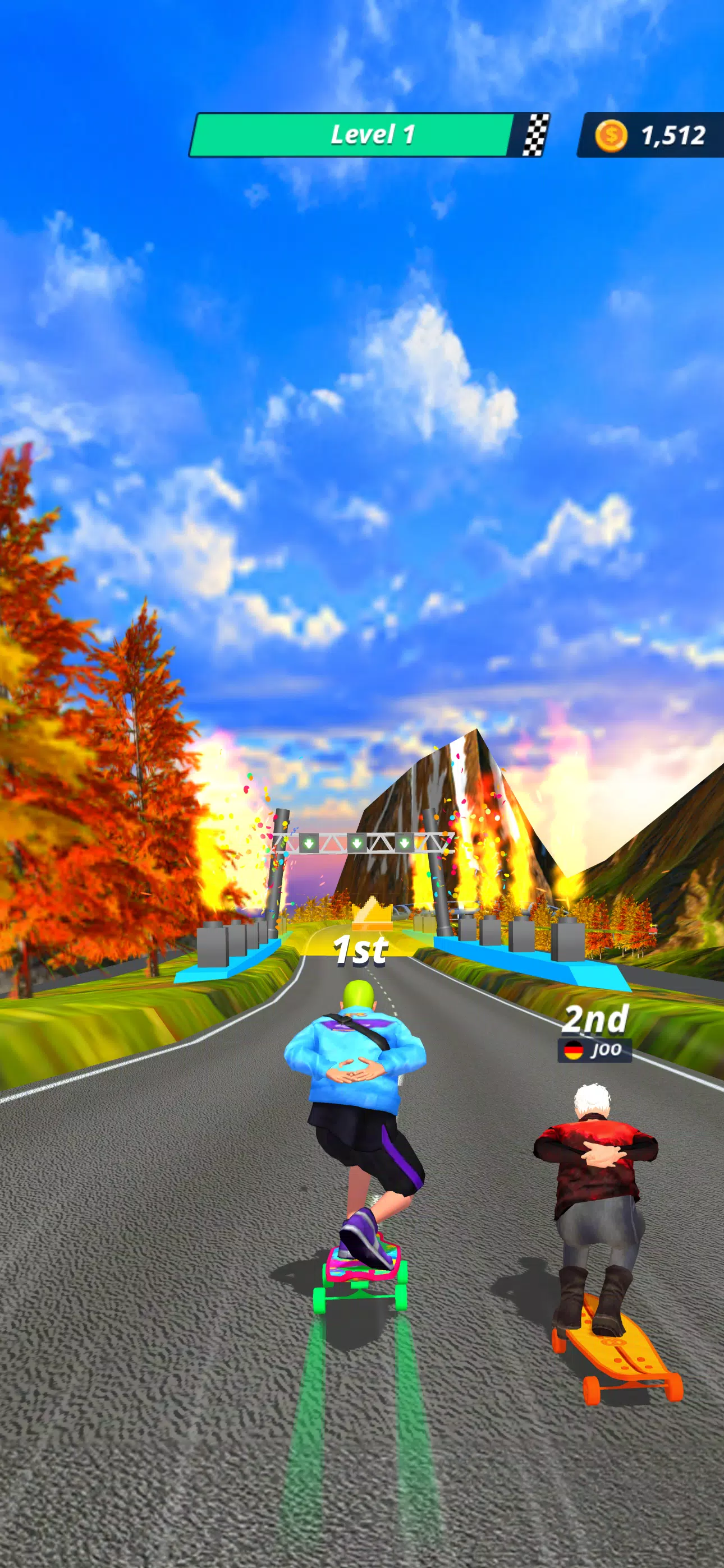 Downhill Racer Captura de pantalla 2