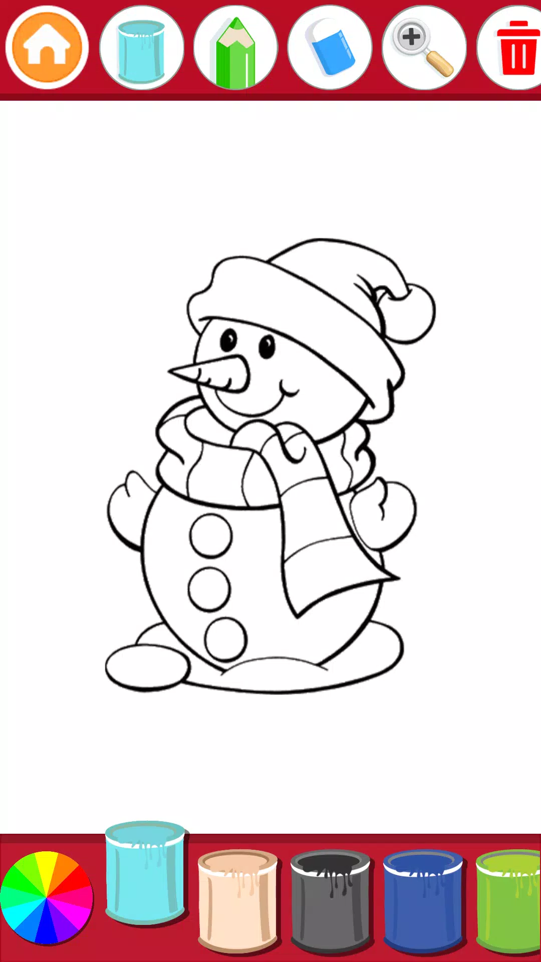 Christmas Coloring Book应用截图第1张