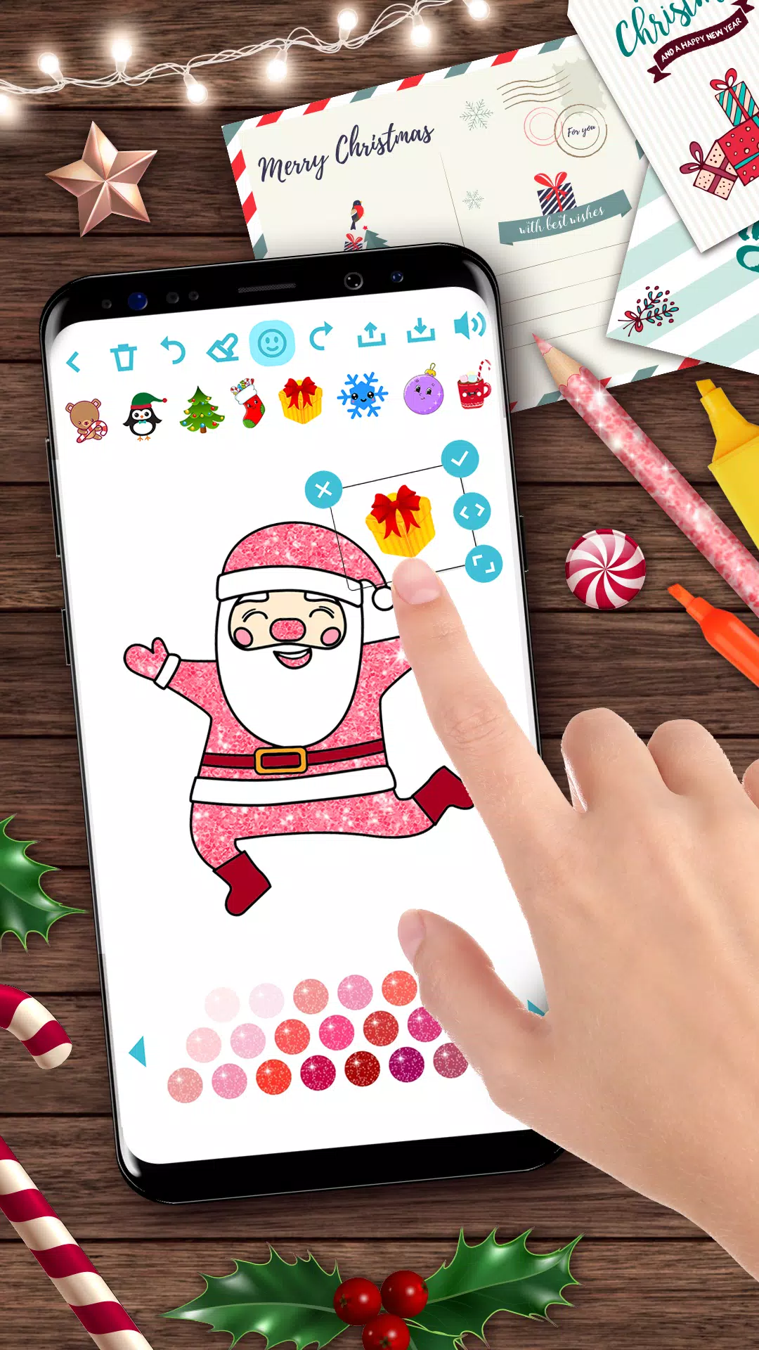 Christmas kids coloring 스크린샷 1