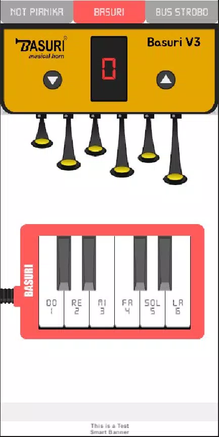 Schermata Pianika Lite Modul Telolet 2