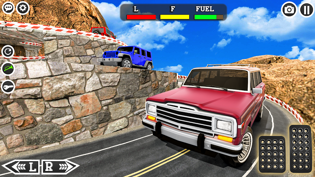 4x4 Mountain Climb Car Games スクリーンショット 1