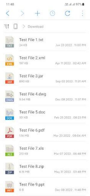 SD Card Manager For Android Capture d'écran 1