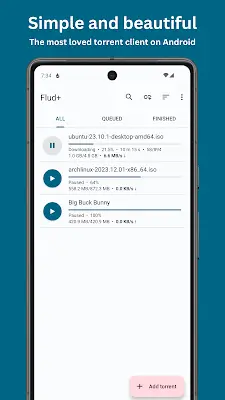 Flud+ Screenshot 3