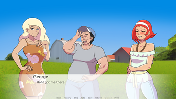 Pink World 2 (Farm Edition) - A Bimbofication Visual Novel Screenshot 1