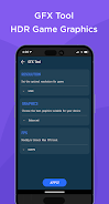 Super Game Booster & GFX Tool Captura de tela 1