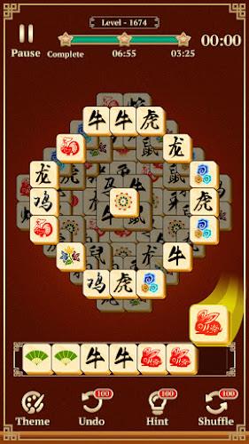 Mahjong Classic: 3 Tiles Captura de tela 3