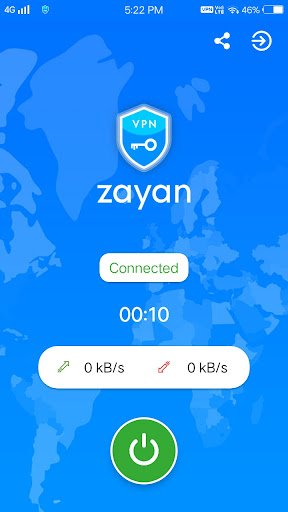 Schermata Zayan VPN 2