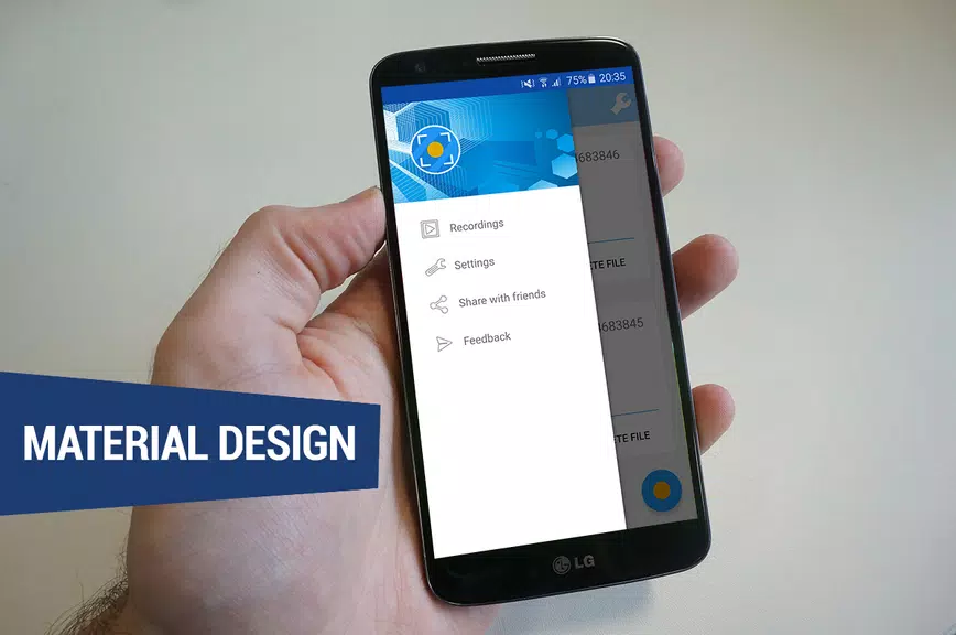 REC HD Screen Recorder No-Root Captura de pantalla 3