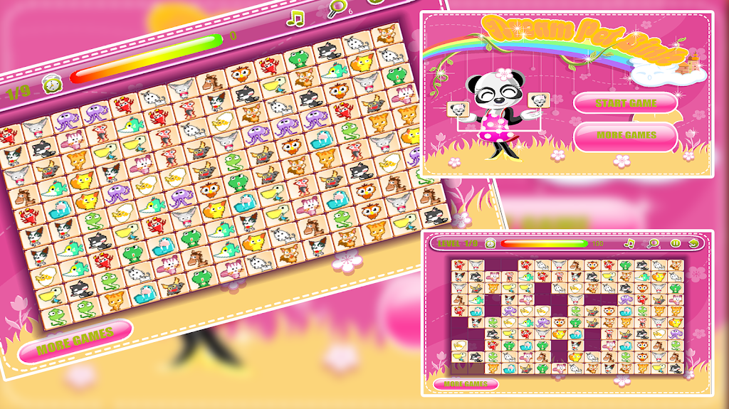 Dream Pet Link: Animal Mahjong Connect Capture d'écran 3