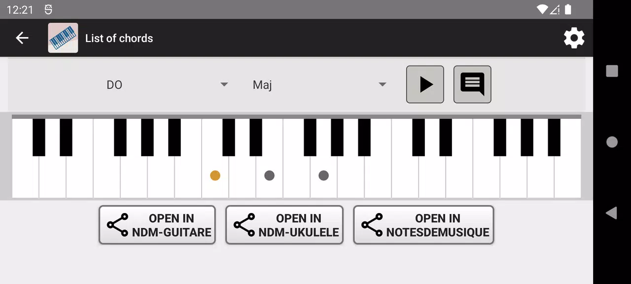 NDM-Piano Learn Music Notes स्क्रीनशॉट 3