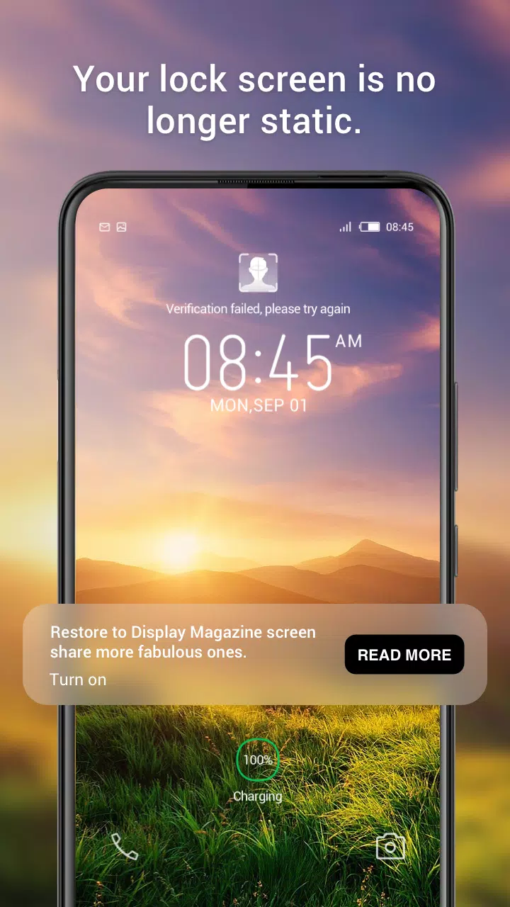 Magazine Lockscreen XOS應用截圖第2張