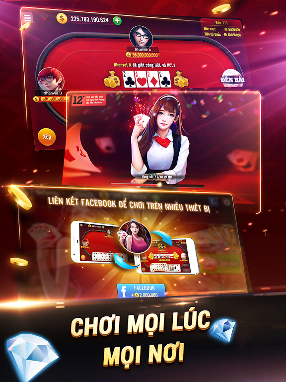 KPlay - Tiến Lên Miền Nam - Danh Bai Online ဖန်သားပြင်ဓာတ်ပုံ 2