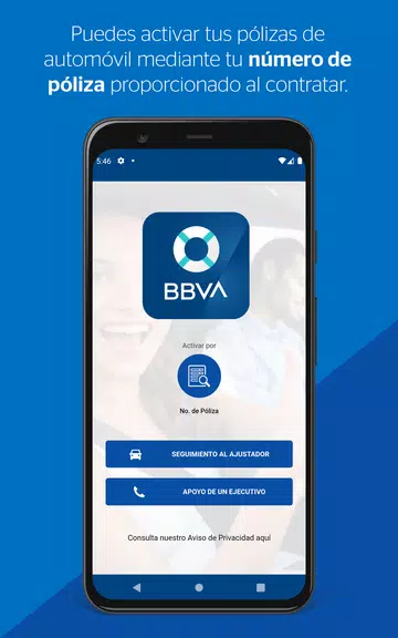 BBVA SOS - Asistencia de Auto Zrzut ekranu 1