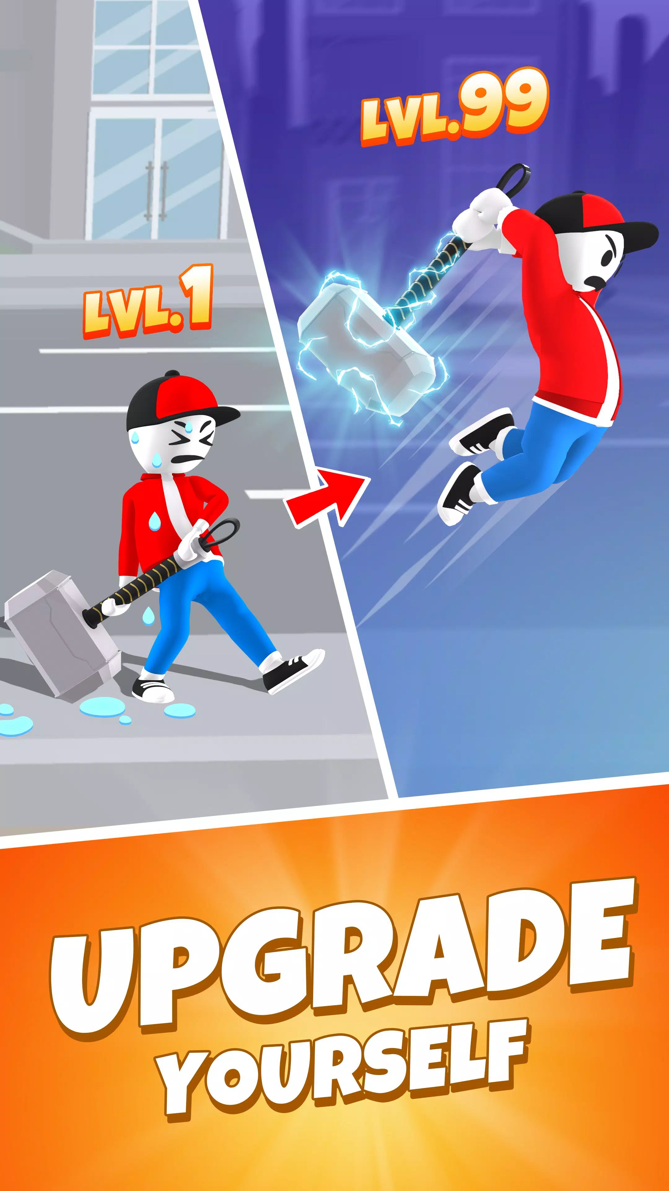 Merge Fighting: Hit Fight Game Ekran Görüntüsü 2