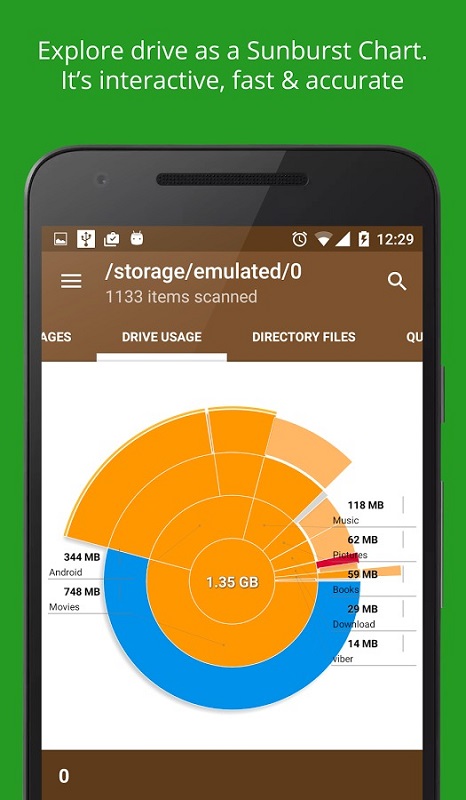 Storage Analyzer & Disk Usage Screenshot 1