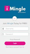 Free dating app - iMingle Social Events Captura de pantalla 0