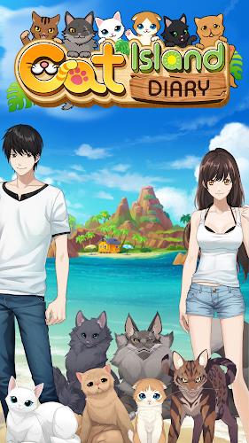 Cat Island Diary~Happy Match 3 Tangkapan skrin 0