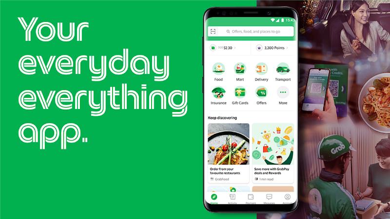 Grab - Taxi & Food Delivery ဖန်သားပြင်ဓာတ်ပုံ 0