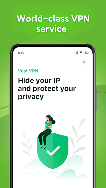 Vast VPN - Fast & Secure ဖန်သားပြင်ဓာတ်ပုံ 2