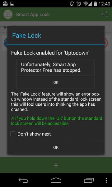 Smart App Lock ภาพหน้าจอ 2