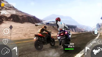 Crazy Moto: Bike Shooting Game Schermafbeelding 1