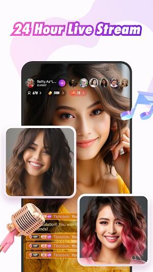 Mango Live mod apk sala de desbloqueo premium