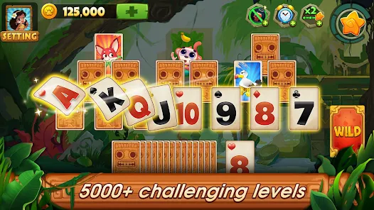 Solitaire TriPeaks Card Games ภาพหน้าจอ 2